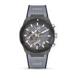 Ducati Chronograph Grey Silicon & Nylon Strap Grey Dial Watch DTWGO0001202