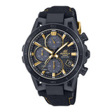 CASIO EDIFICE SOSPENSIONE BLACK ALCANTARA BAND WATCH EFS-S640ZE-1ADR