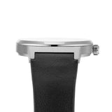 HUGO BOSS CANDOR BLACK LEATHER WATCH 1514075