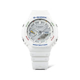 Casio G-Shock Analog-Digital White Resin Strap Men's Watch GA-B2100FC-7ADR