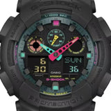 Casio G-Shock Black Resin Strap Men Watch GA-100MF-1ADR-P