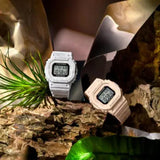 Casio G-Shock Digital White Resin Strap Shock Resistant Men's Watch GMS-S5600RT-7DR-P