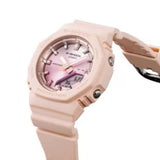 Casio G-Shock Digital Analog Pink Resin Strap Shock Resistant Women's Watch GMA-P2100SG-4ADR-P