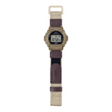 Casio General Digital Brown Cloth Strap Men's Watch W-219HB-5AVDF-P