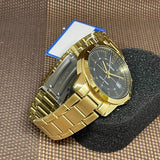 Casio General Black Dial Gold Stainless Steel Strap Unisex Watch MTP-V004G-1CVDF-P