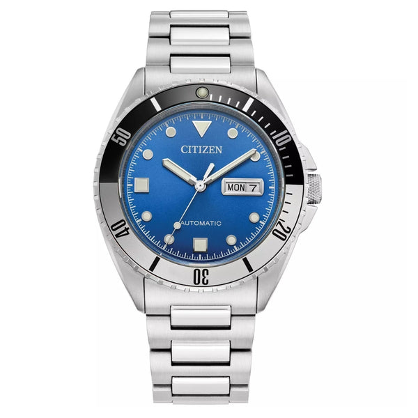 Citizen Sports Automatic Blue Dial Stainless Steel Watch NH7530-52M