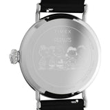 Timex Standard x Peanuts Featuring Snoopy Happy Birthday Leather Strap Watch TW2V61000