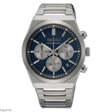 Seiko Conceptual Chronograph Blue Dial Stainless Steel Men's Watch SSB453P1