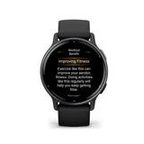 Garmin Vivoactive 5 Digital Black Silicone Strap Unisex Smartwatch GM-010-02862-50