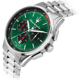 Maserati Chronograph Green Dial Watch R8873624002