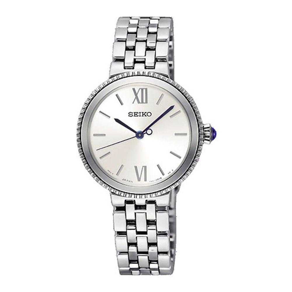 SEIKO GENERAL SRZ507P1 ANALOG STAINLESS STEEL WOMEN'S SILVER WATCH - H2 Hub Watches