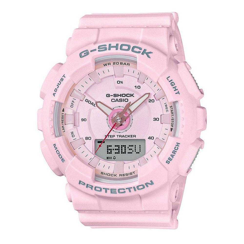 CASIO G-SHOCK GMA-S130-4ADR DIGITAL QUARTZ PINK RESIN WOMEN'S WATCH - H2 Hub Watches