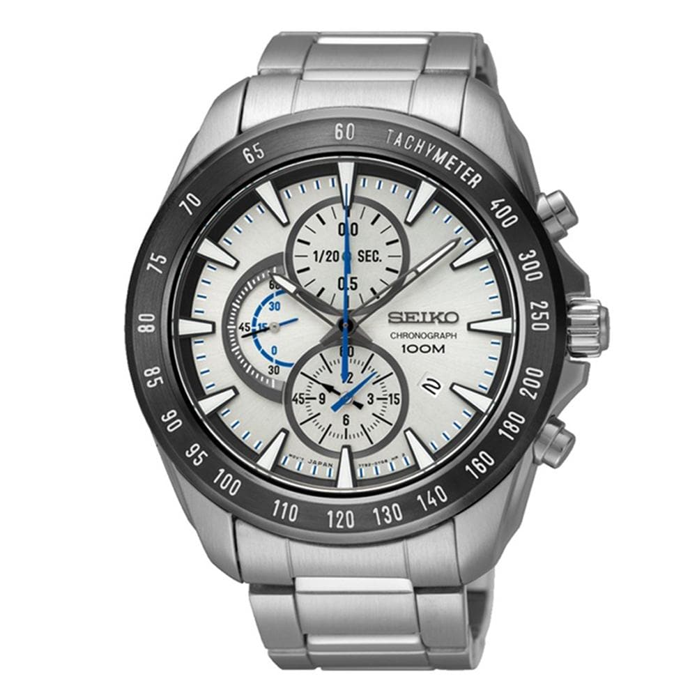 Seiko General Sndg37p1 Chronograph Mens Watch H2 Hub 9193