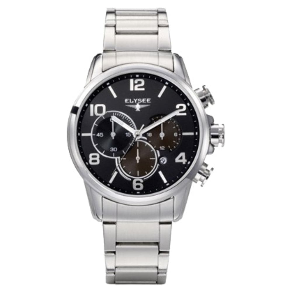 ELYSEE Men's 80514 Classic-Edition Analog Display Quartz Black Watch :  Amazon.in: Fashion
