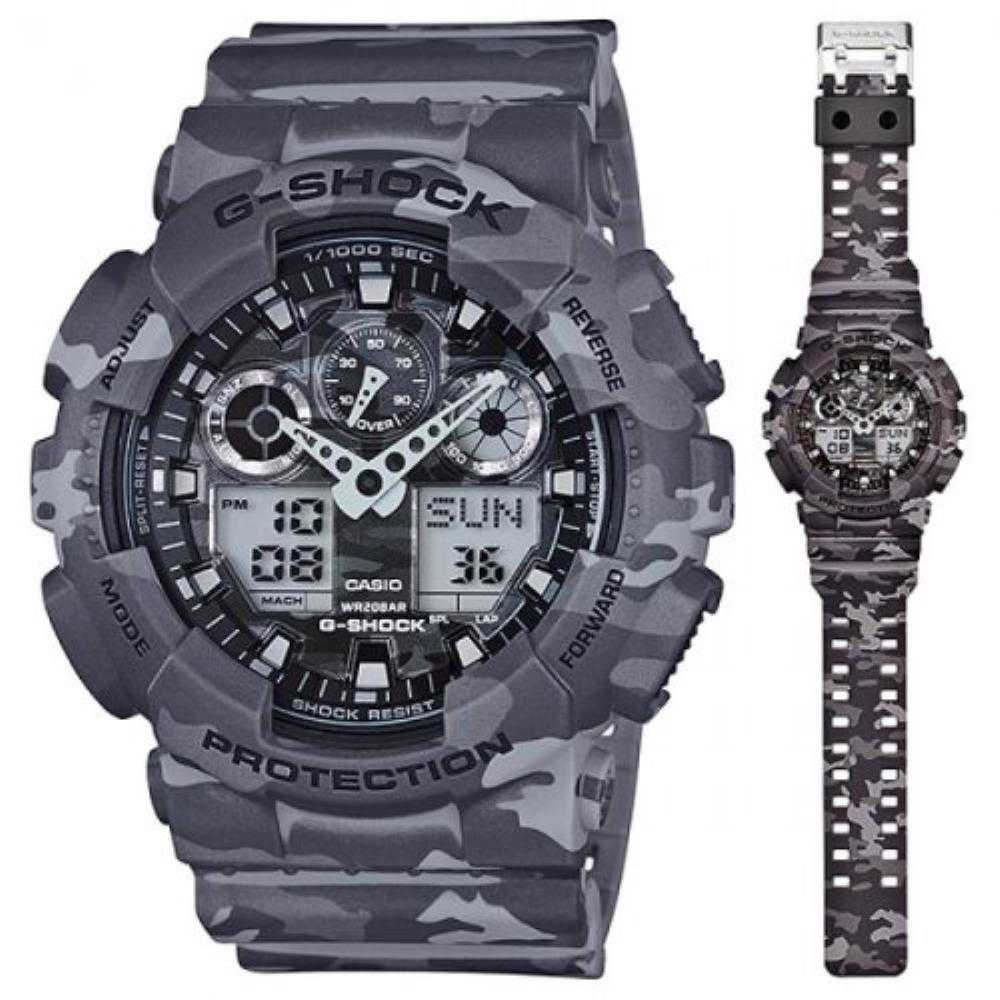 G shock camouflage grey best sale