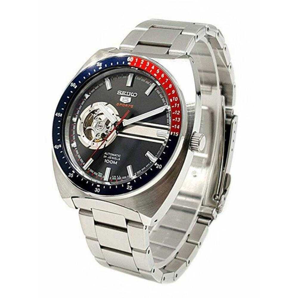 SEIKO 5 SPORTS SSA329K1 AUTOMATIC STAINLESS STEEL MEN S SILVER