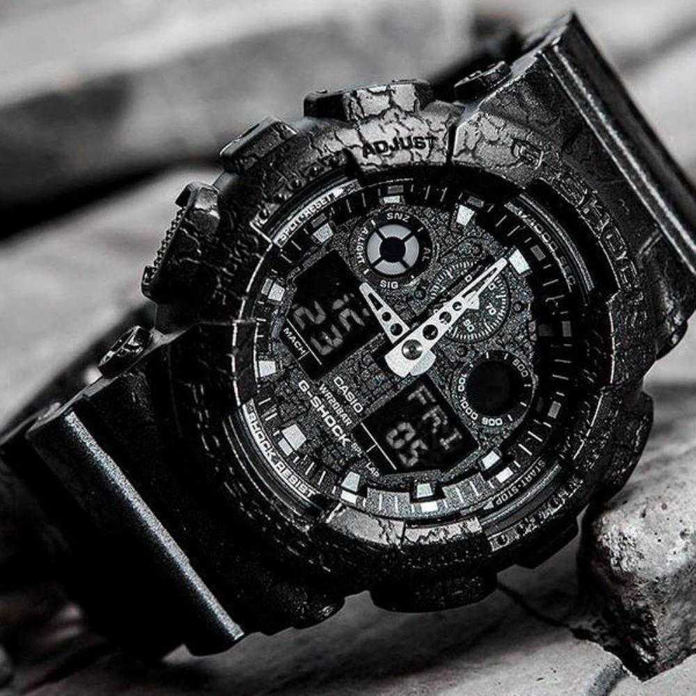 Casio G Shock GA 100CG 1ADR H2 Hub