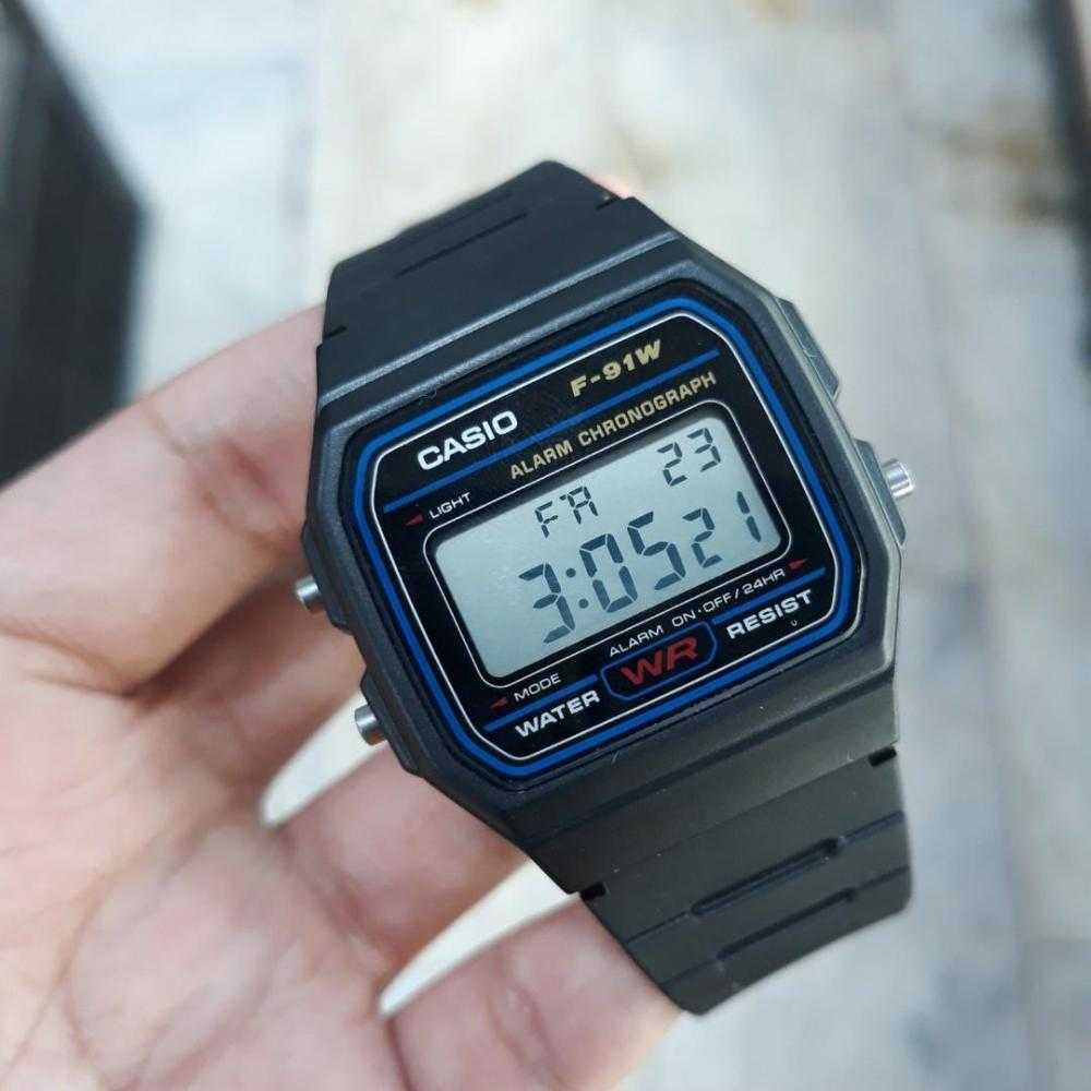 Casio f91 hot sale