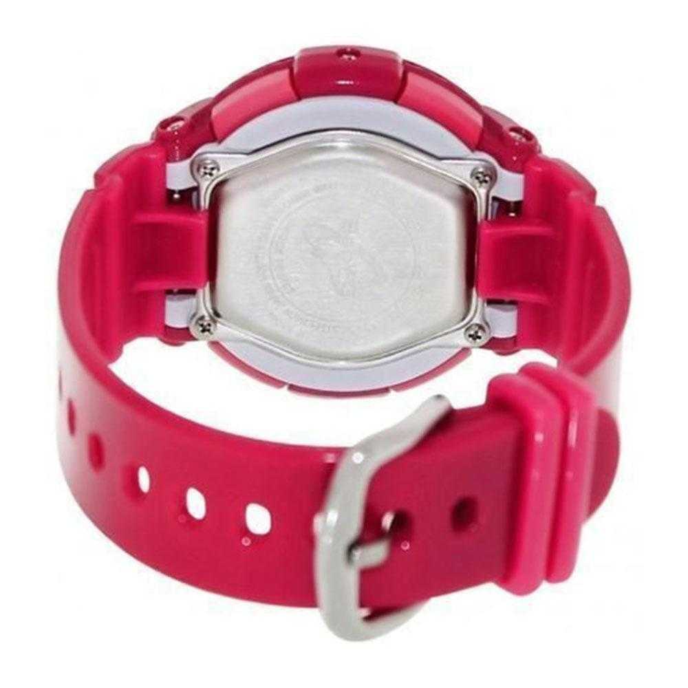 CASIO BABY-G BGA-130-4BDR DIGITAL QUARTZ PINK RESIN WOMEN'S WATCH - H2 Hub Watches