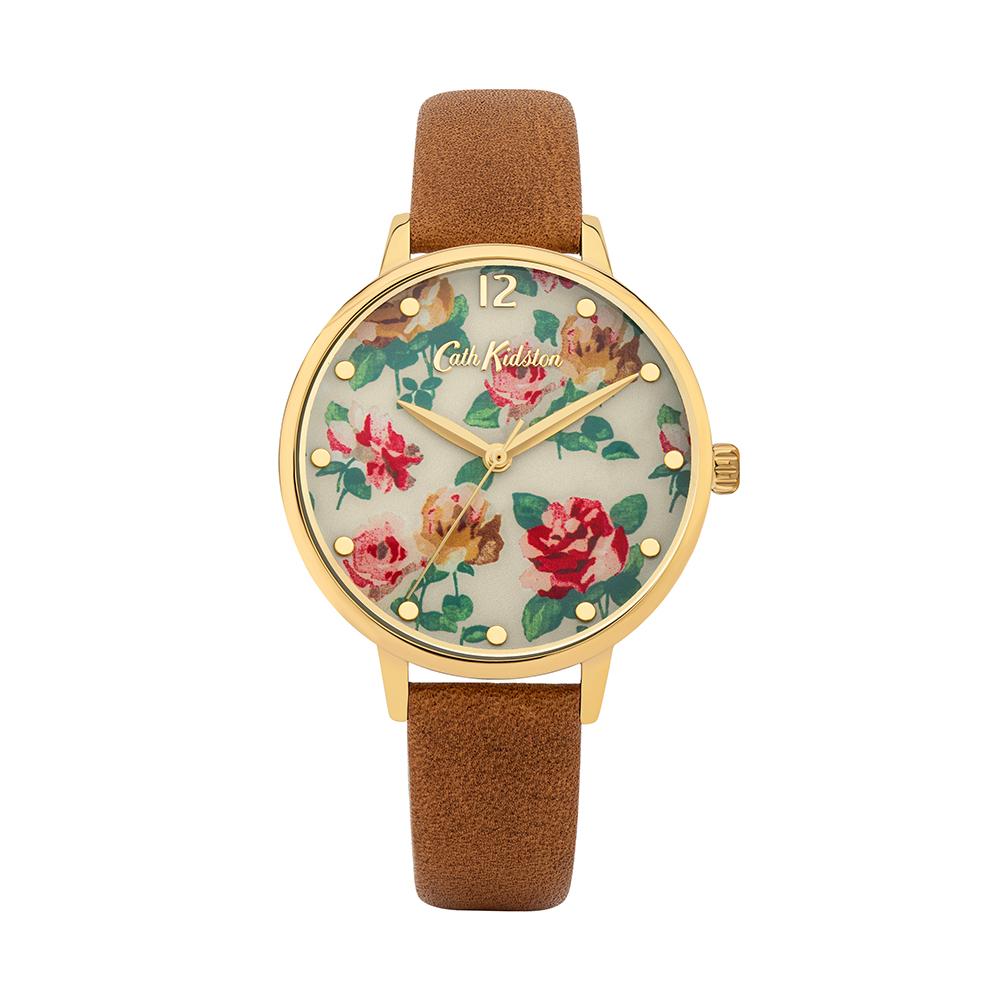 Cath Kidston Littlemore Flower Rose Gold Bracelet Watch | Edmonds