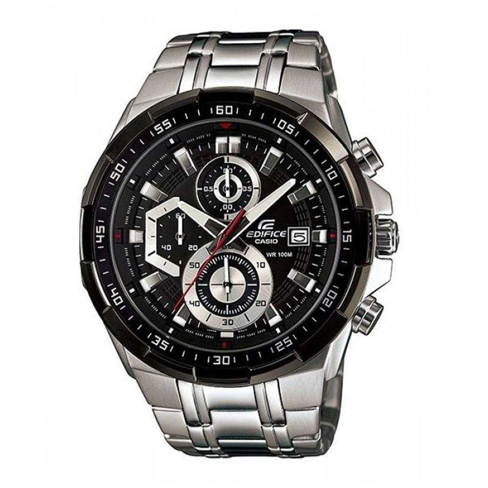 CASIO EDIFICE EFR-539D-1AVUDF CHRONOGRAPH SILVER STAINLESS STEEL MEN'S WATCH - H2 Hub Watches