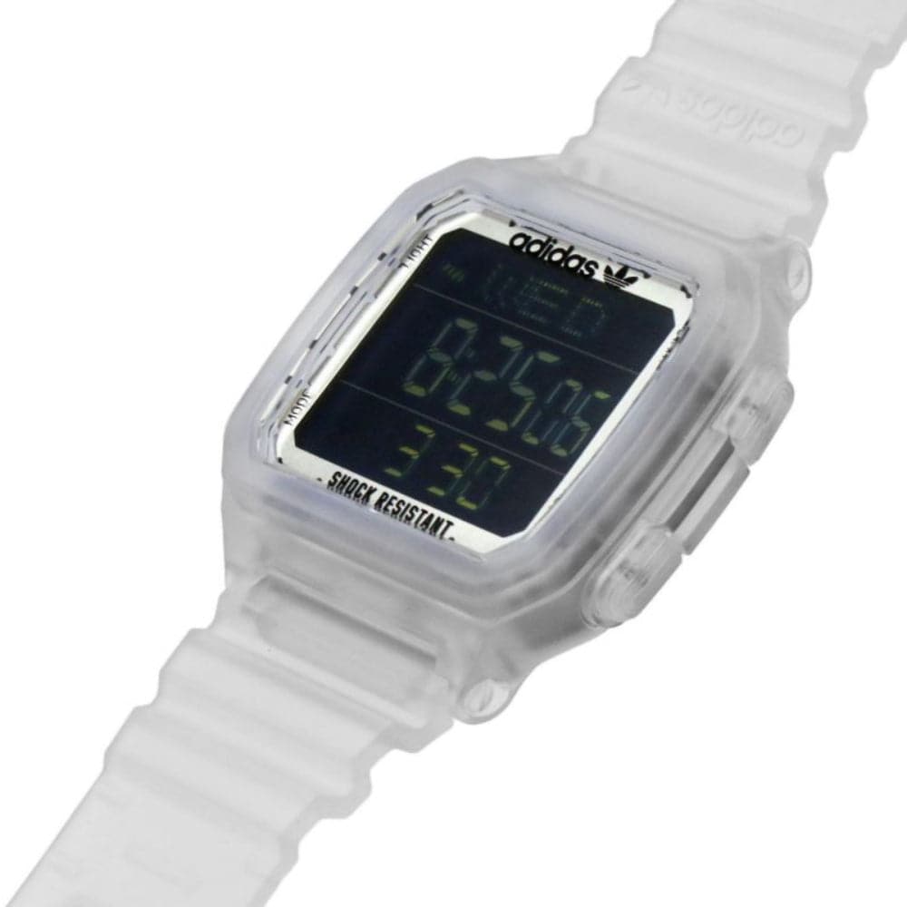 ADIDASD AOST22049 WHITE PLASTIC/RESIN UNISEX WATCH – H2 Hub