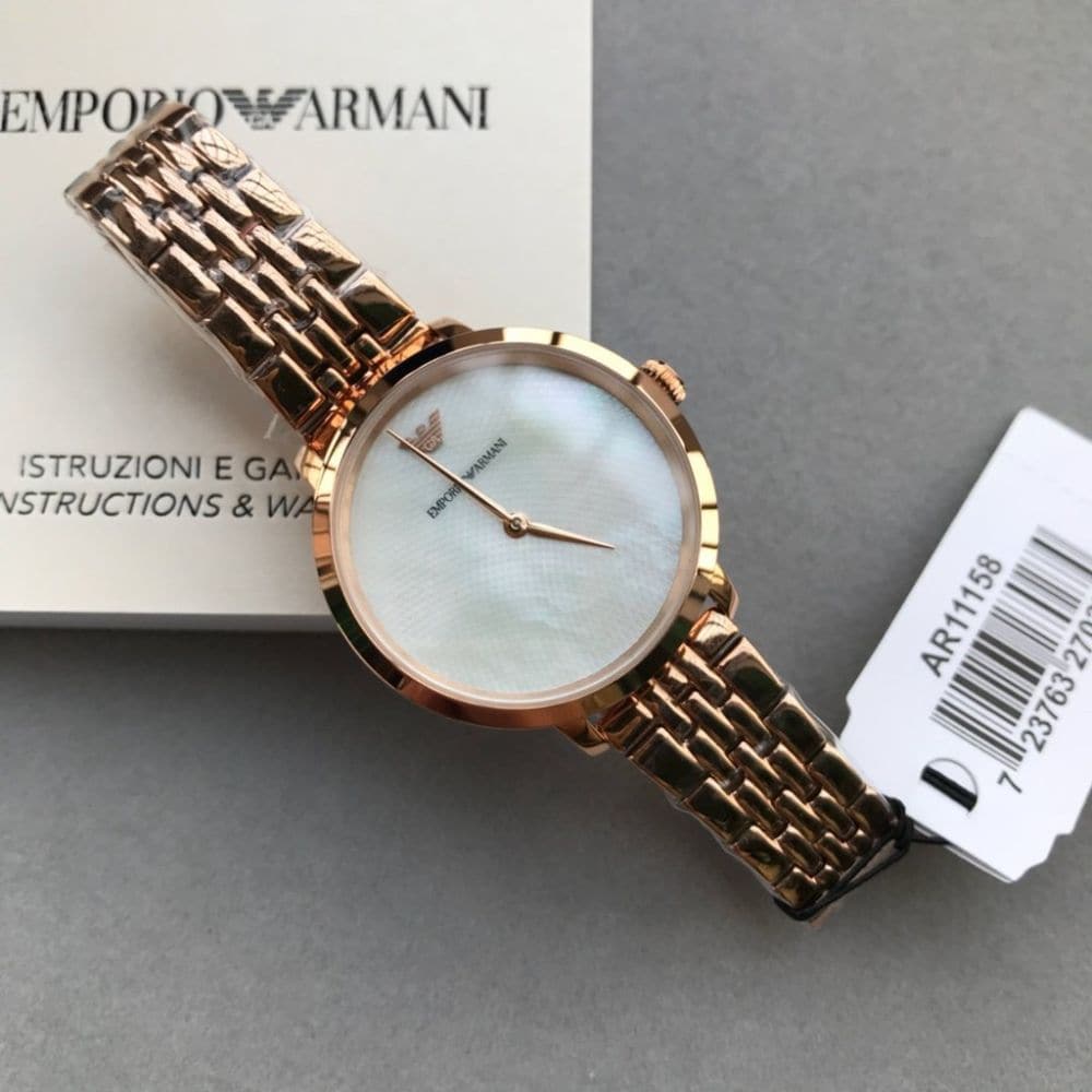 EMPORIO ARMANI AR11158 MODERN SLIM STAINLESS STEEL WOMEN'S WATCH