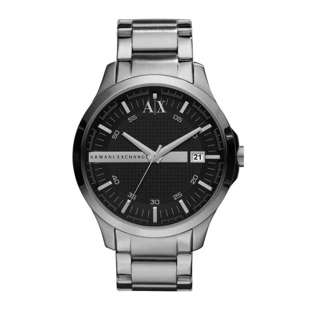 ARMANI EXCHANGE ANALOG QUARTZ GREY STAINLESS STEEL AX2103 MEN'S WATCH - H2 Hub Watches