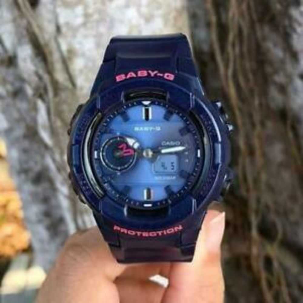 CASIO BABY-G BGA-230S-2ADR DIGITAL QUARTZ BLUE RESIN WOMEN'S WATCH - H2 Hub Watches