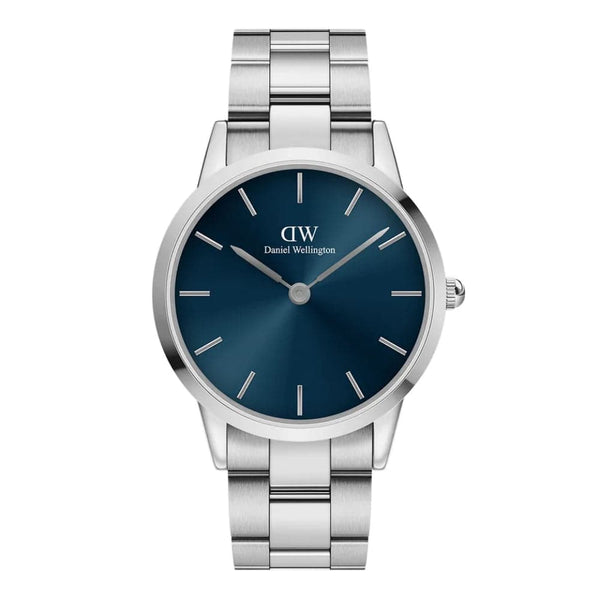 DANIEL WELLINGTON DW00100448 (40s) BLUE DIAL STAINLESS STEEL MEN'S WATCH