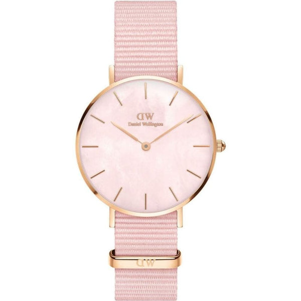 Daniel Wellington Pink Nylon Strap Women Watch DW00100515