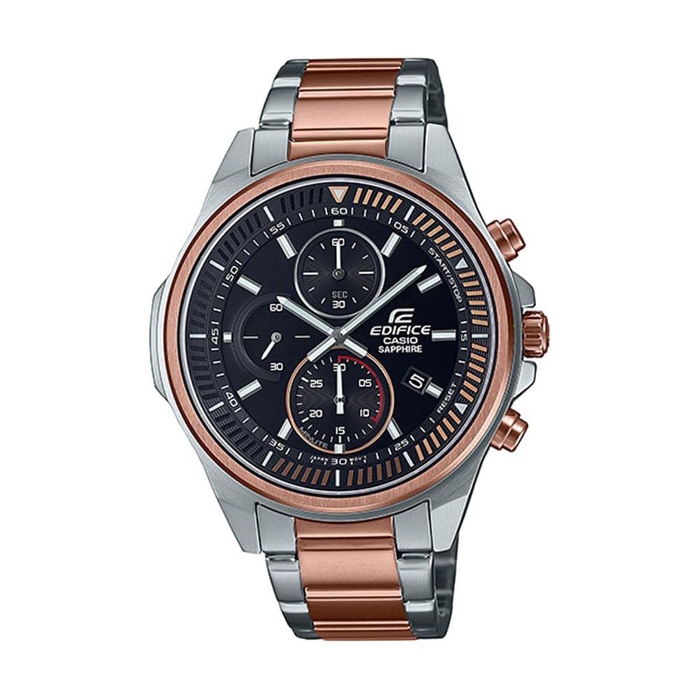 CASIO EDIFICE EFR-S572GS-1AVUDF TWO-TONE STAINLESS STEEL MEN'S WATCH ...