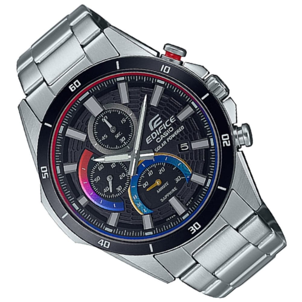 Casio edifice sale solar powered chronograph