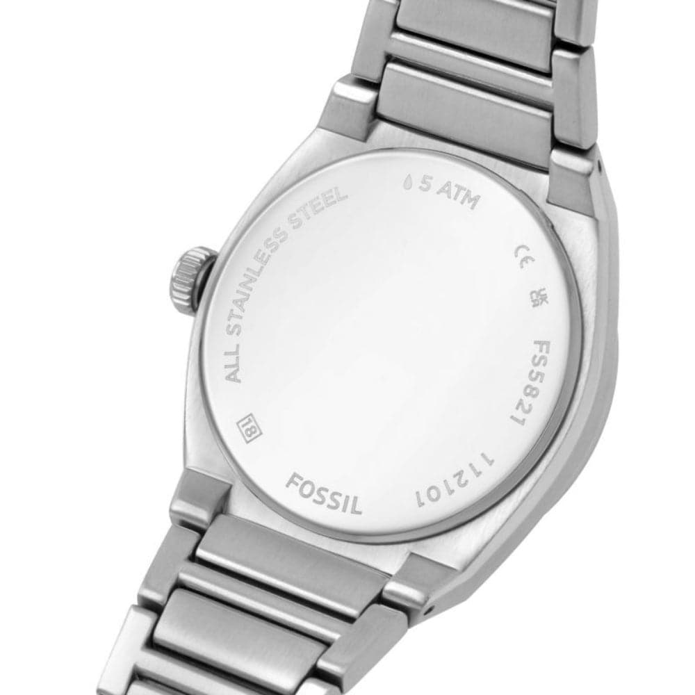 FOSSIL FS5821 EVERETT THREE-HAND DATE STAINLESS STEEL WATCH – H2 Hub