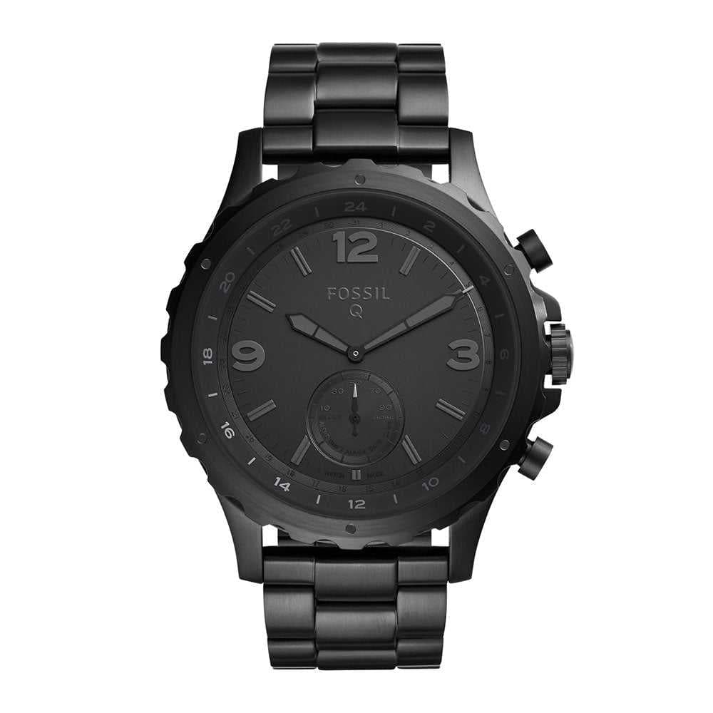 Fossil q men's stainless steel hybrid smartwatch sale