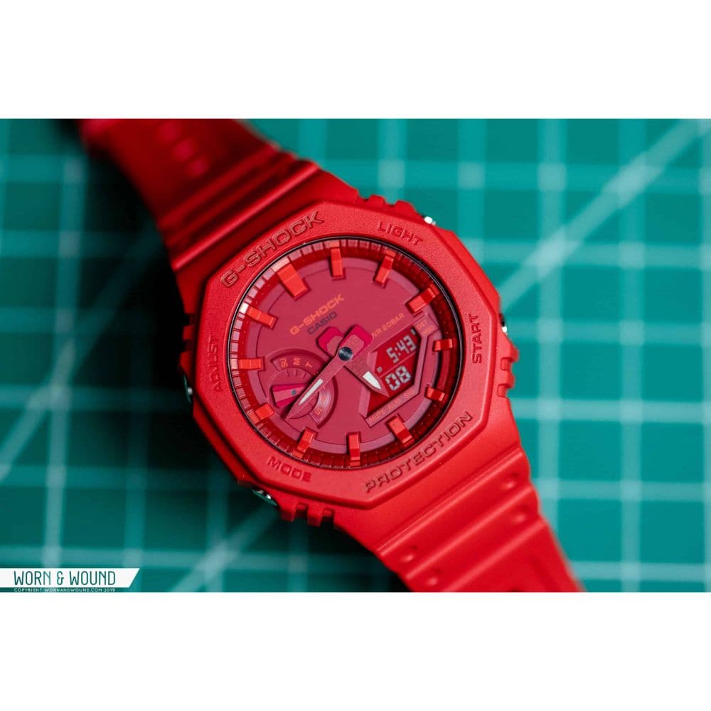 G shock hot sale color red