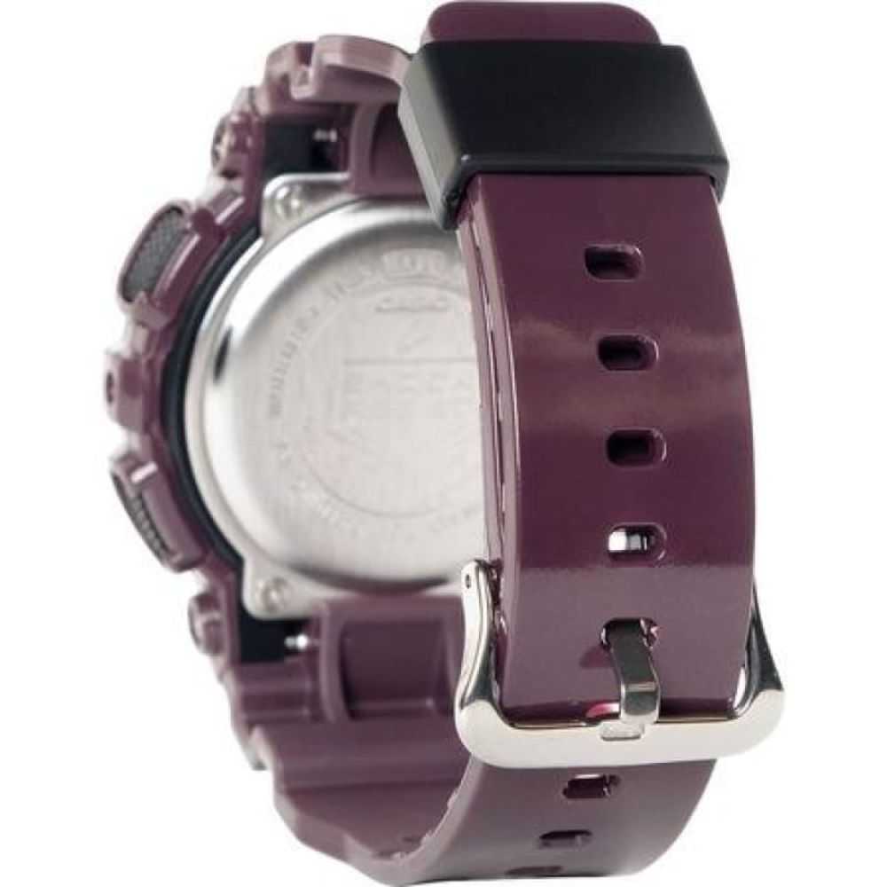 CASIO G-SHOCK GMA-S110MC-6ADR DIGITAL QUARTZ BURGUNDY RESIN WOMEN'S WATCH - H2 Hub Watches