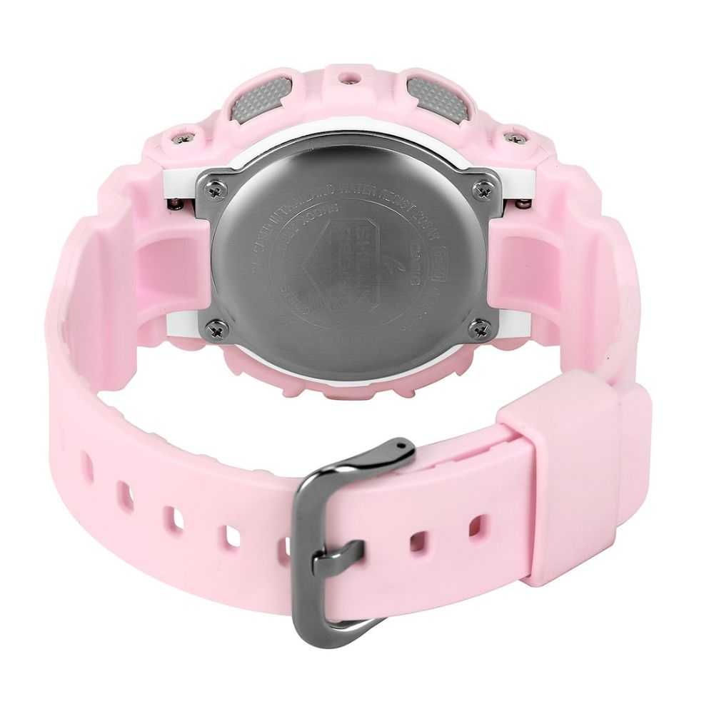 CASIO G-SHOCK GMA-S130-4ADR DIGITAL QUARTZ PINK RESIN WOMEN'S WATCH - H2 Hub Watches