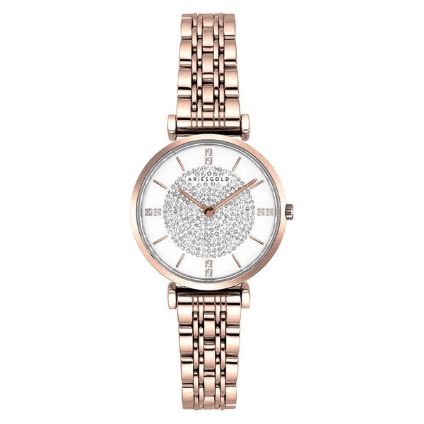 ARIES GOLD VIGOUREUX L 5039Z RG-W WOMEN'S WATCH