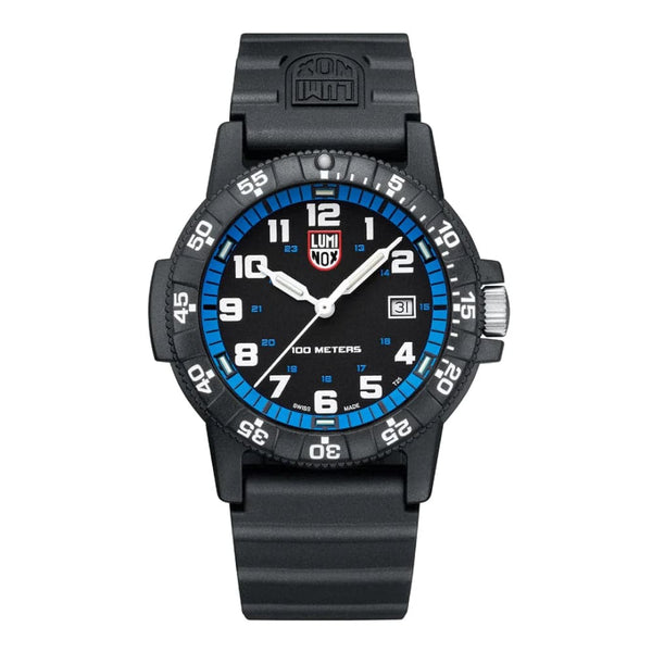 Luminox Leatherback Sea Turtle Giant Black PU Strap Men Watch LM0324