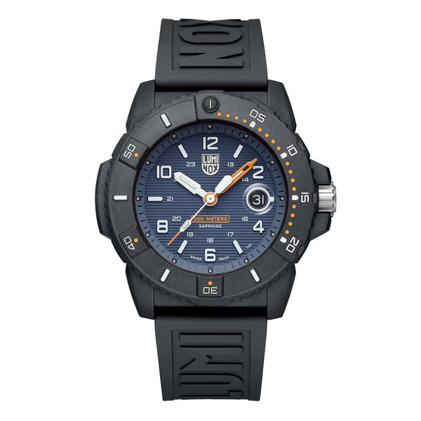 Luminox Navy SEAL Foundation Series - 3602.NSF Black Rubber Strap Men Watch