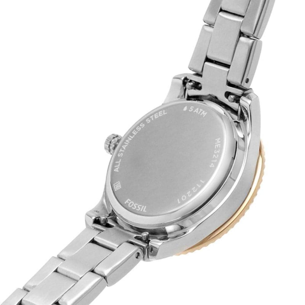 FOSSIL STELLA ME3214 TWO-TONE STAINLESS STEEL LADIES WATCH – H2 Hub