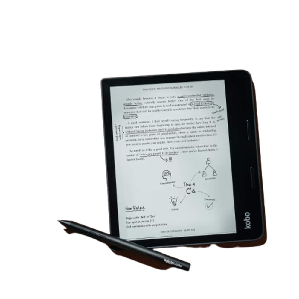 KOBO N778-KU-BK-K-EP SAGE 8IN EINK CARTA HD COMFOLIGHT PRO WATERPROFF ...