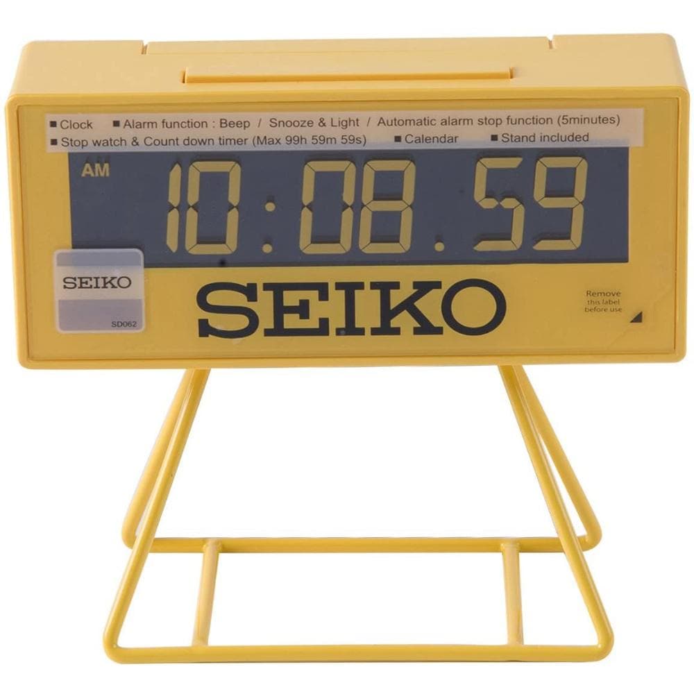 SEIKO QHL062Y DIGITAL ALARM CLOCK H2 Hub