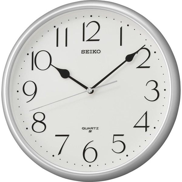 Seiko Clock White Dial Round Wall Clock QXA747S