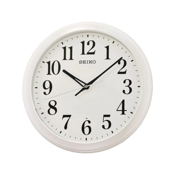 SEIKO QXA776W ROUND WHITE WALL CLOCK