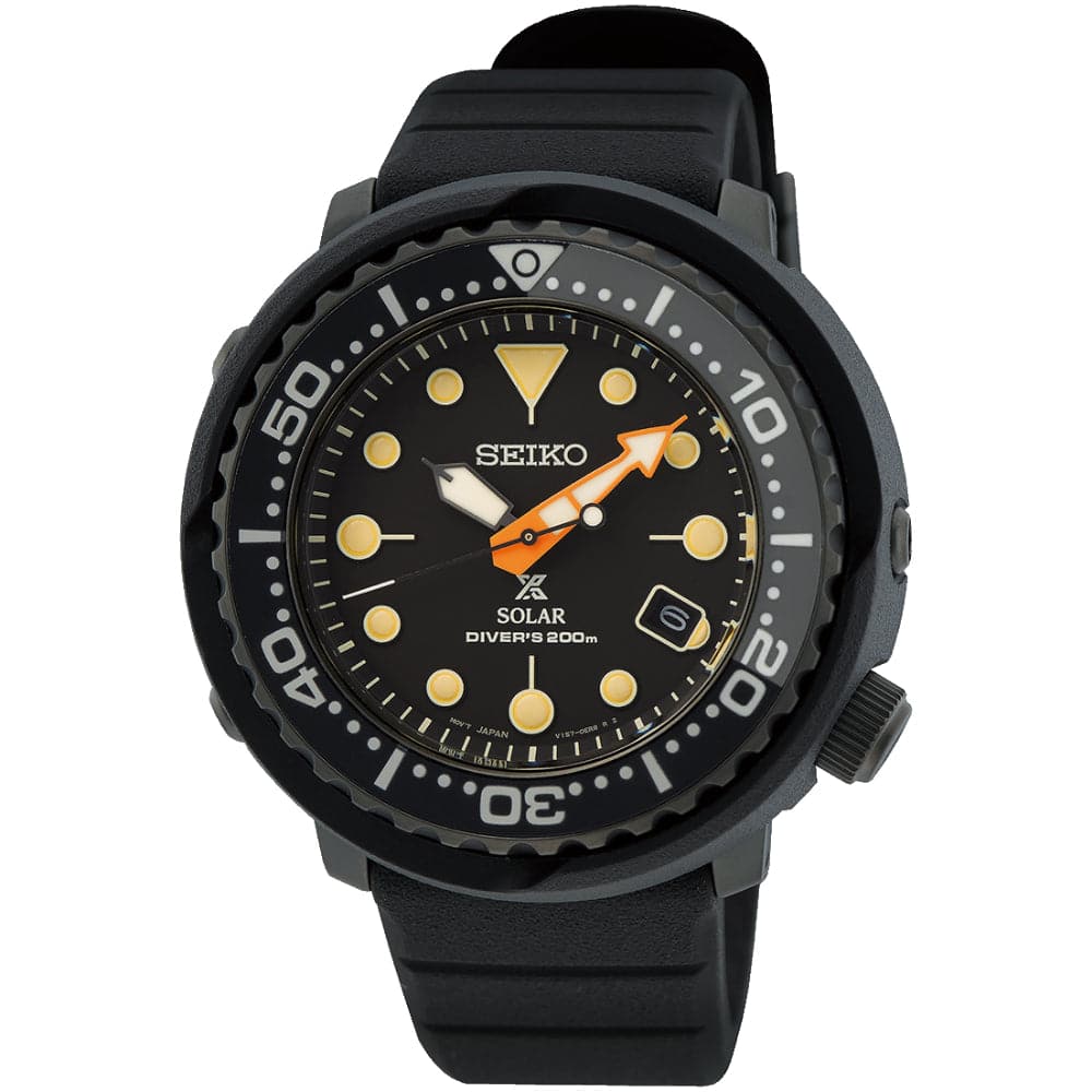 Seiko Prospex Back in Black MONSTER SAMURAI SOLAR H2 Hub