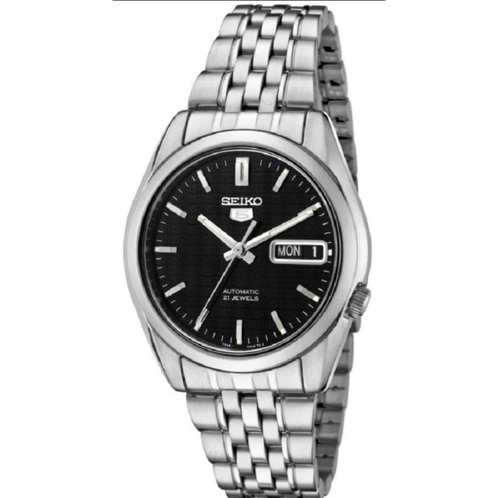 Seiko 5 Automatic Stainless Steel Strap Men's Watch SNK361K1P – H2 Hub