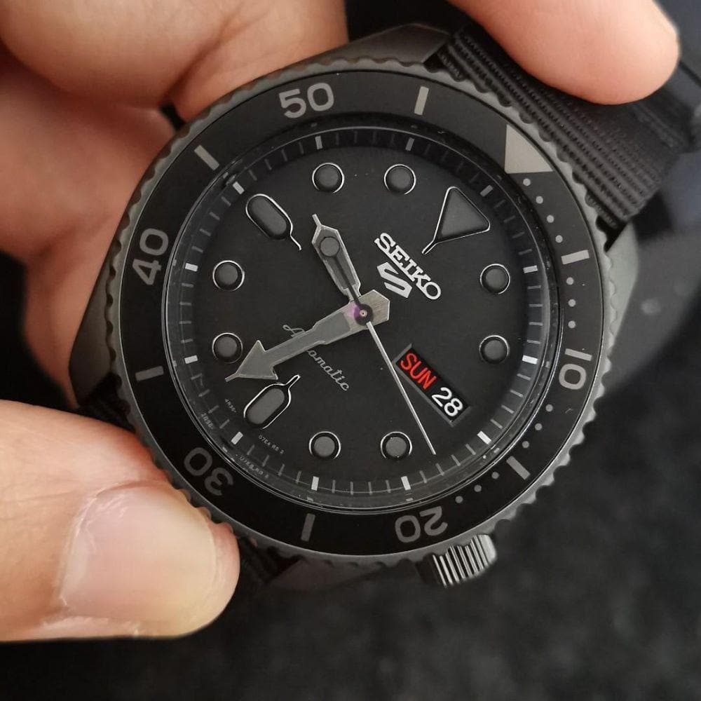 Seiko srpd all online black