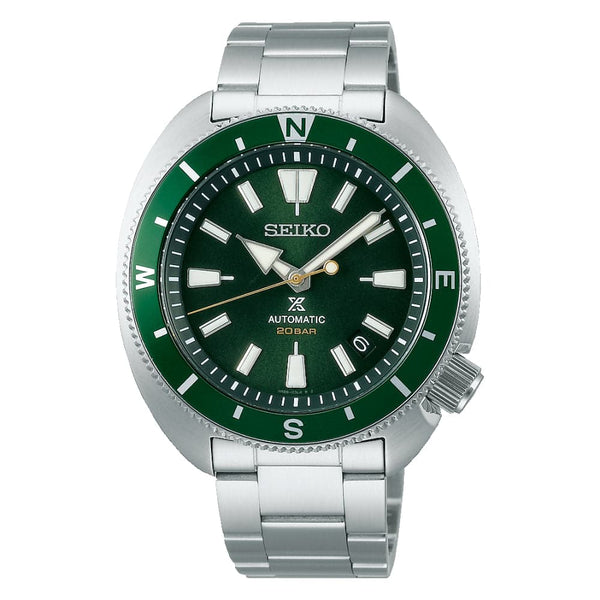 SEIKO PROSPEX SRPH15K1 GREEN DIAL STAINLESS STEEL MEN'S WATCH